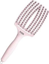 Аксессуар для волос Olivia Garden Щетка для волос Fingerbrush Care Iconic Boar&Nylon Pastel Pink L