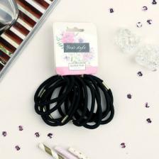 Аксессуар для волос Queen Fair Резинка для волос "Классика" (Набор 12 шт)