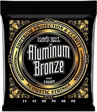 Аксессуар к муз.инструменту Ernie Ball 2568 струны для акуст.гитары ALUMINUM BRONZE LIGHT
