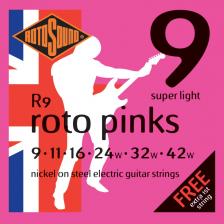 Аксессуар к муз.инструменту Rotosound Струны для электрогитары R9
