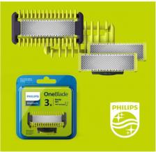 Аксессуары для мелкой бытовой техники Philips Сменное лезвие QP630/51, OneBlade, белый