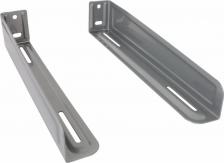 Аксессуары для микроволновых печей Eurokitchen Настенный кронштейн для СВЧ вылет 365 мм, максимальная нагрузка 35 кг, серебристый MW104G