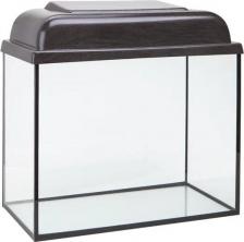 Аквариум GoldFish Прямоугольный аквариум (20 л, 36х19х31,7 см) с крышкой, венге