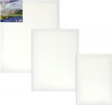 Альбом Brauberg Холсты на подрамнике CLASSIC, НАБОР 3шт, 380 г/м, 100%хлопок, среднее зерно, 191655