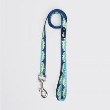 Амуниция для кошек RunGo Поводок 15мм/120см горный голубой