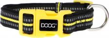Амуниция для собак Doog Ошейник NEON BOLT чёрно-желтый для собак L 32-46 см