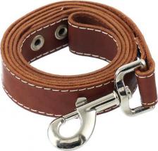 Амуниция для собак Homepet Поводок универсальный для собак, двойной, простроченный, двухслойный 1.2 м