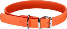 Амуниция для собак Papillon Ошейник из биотана 13мм 40 см, оранжевый