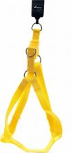 Амуниция для собак Papillon Шлейка для собак нейлоновая 15мм-35-60см, желтый