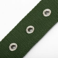 Амуниция для собак Пижон Ошейник брезентовый однослойный, 72 х 3,5 см, хаки (комплект из 4 шт)