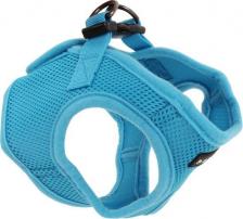 Амуниция для собак Puppia Шлейка для собак Soft Vest, голубая, XS
