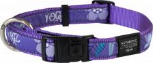 Амуниция для собак Rogz Ошейник для собак Fancy Dress, фиолетовый, 26-40 см, M