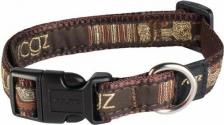 Амуниция для собак Rogz Ошейник для собак Fancy Dress M-16мм (Коричневый HB12CE)