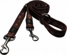 Амуниция для собак Rogz поводок-перестежка "Alpinist", шоколадный (L)