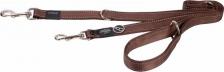 Амуниция для собак Rogz Поводок перестежка для собак Utility L-20мм 1,8 м, Коричневый HLM06J