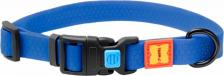 Амуниция для собак Tappi Ошейник для собак повседневный амуниция Крэйл, обхват шеи 31-49 см, полимер, синий