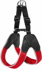 Амуниция для собак Tappi Шлейка для собак, текстиль, кожа, красный, 61 - 68 см