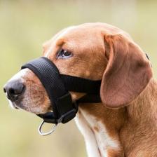 Амуниция для собак Trixie Намордник для собак MUZZLE LOOP, нейлон, черный, L, обхват морды 18-30 см