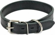 Амуниция для собак Yami-Yami Ошейник для собак Бэйз, черный, 30 мм, 35-45 см