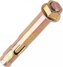 Анкер Промрукав Анкерный болт с гайкой применяется при монтаже оборудования и элементов в полнотелый бетон, кирпич и камень. Анкерный болт с гайкой представляет 4620103881847