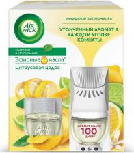 Аромат для дома Airwick Диффузор аромамасел Цитрусовая цедра со сменным флаконом, 19 мл