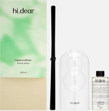 Аромат для дома Hi Ароматический диффузор Basil & vetiver 200 мл,DEAR