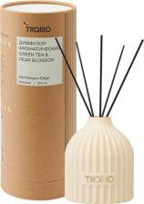 Аромат для дома Tkano Диффузор ароматический Green tea & Pear blossom с палочками из коллекции Edge 200 мл бежевый TK23-DIF0014