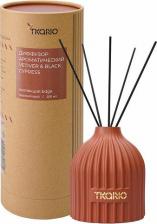 Аромат для дома Tkano Диффузор ароматический Vetiver & Black cypress для дома с палочками из коллекции Edge 200 мл, TK23-DIF0029