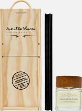 Аромат для дома Vanilla Blanc Диффузор ароматический Лемонграсс и Эвкалипт в деревянной подарочной коробке