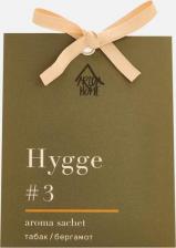 Аромат для дома Vibrosa Саше ароматическое "Hygge", 8х10 см, табак и бергамот