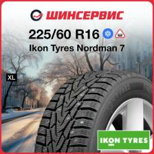 Автомобильная шина Nokian (Ikon Tyres) Nordman 7 225/60 R16 102T