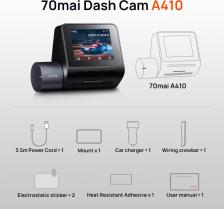 Автомобильный видеорегистратор Xiaomi 70mai Dash Cam A400