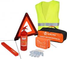 Автопринадлежность Airline Набор автомобилиста Техосмотр-3, новый состав соотв. ПДД с 2024г. ADCK001