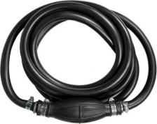 Автопринадлежность Airline Насос для ручной перекачки топлива "Груша" 3м с клапаном, черная AEAT204