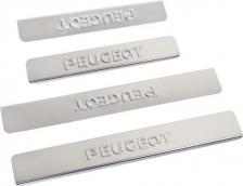 Автопринадлежность DolleX Накладки внутренних порогов PEUGEOT 408, 4007, 308, 3008, 308SW NPS-037