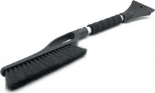 Автопринадлежность Мультипласт Щетка автомобильная со скребком люкс мини, алюм.ручка с держателем MPG961505