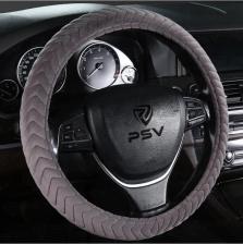 Автопринадлежность PSV Оплетка на руль LIANA бежевый M, вельвет 136083