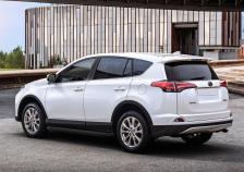 Автопринадлежность Rival Автомобильные пороги для Toyota RAV4 CA40 2012-2019 г.в. Premium-Black