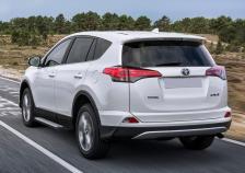 Автопринадлежность Rival Пороги на автомобиль для Toyota RAV4 CA40 2012-2019 г.в. Bmw-Style