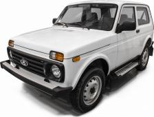 Автопринадлежность Rival Пороги на автомобиль для ВАЗ 2121 3-дв. 1977-2019-н.в. Bmw-Style