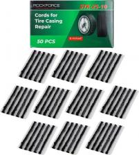 Автопринадлежность Rock Force Шнуры от бренда применяются для ремонта мелких проколов всех типов шин. Они идеально подходят для экспресс-ремонта бескамерных шин и завоевали