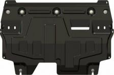 Автопринадлежность Sheriff Защита картера и КПП для VOLKSWAGEN Polo (2009-2017) сталь 1.8 мм