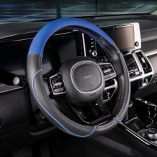 Автопринадлежность Skyway Оплетка Combo-4 M Черно/Синяя экокожа