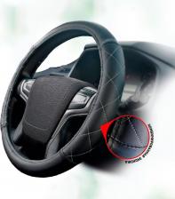 Автопринадлежность Zipower Оплетка на руль из комбинированной экокожи STEERING WHEEL COVER PM0985