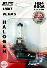 Автосвет AVS Лампа галогенная Vegas в блистере HB4/9006.12V.55W (1 шт.)