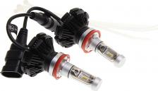 Автосвет Megapower Автолампа H11 BRIGHT WHITE 6 SMD 6500K со встроенным блоком 12-24V 5000лм /1 /10