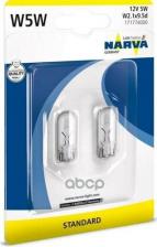 Автосвет Narva Лампочка бесцокольная W5W 12V 5W (W2,1x9,5d) 17177