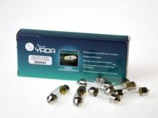 Автосвет Nord-Yada 800042 Лампа C5W12V(36mm)SV8.5 (салон. подс. ном. знака) 10 шт