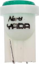 Автосвет Nord-Yada Светодиод 24 В, T10 COB W5W base W2.1*9.5D зеленый 2 шт. в 1 уп. 907099