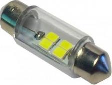Автосвет Nord-Yada Светодиод 24 В, T11x39-S8.5 4SMD, C5W, белый, 2 шт. в 1 уп. 907114